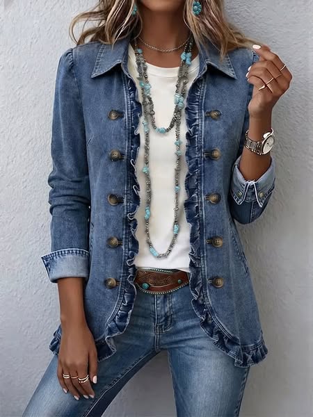 Bianca | Veste à volants au charme vintage