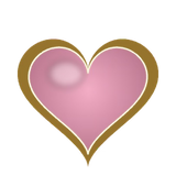 Roze hart