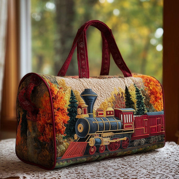 Monique | Sac de voyage matelassé au train rétro