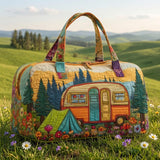 Sylvie | Sac de voyage matelassé glamping en forêt