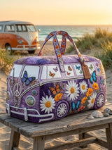 Nelly | Sac de voyage matelassé au bus hippie de camping