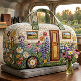 Élodie | Sac de voyage matelassé floral