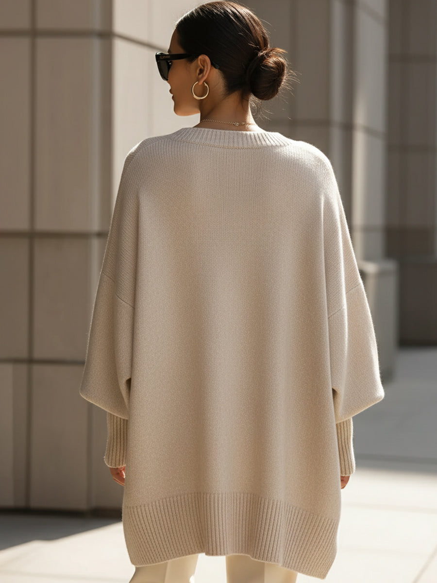Jane | Pull oversize à coupe fluide