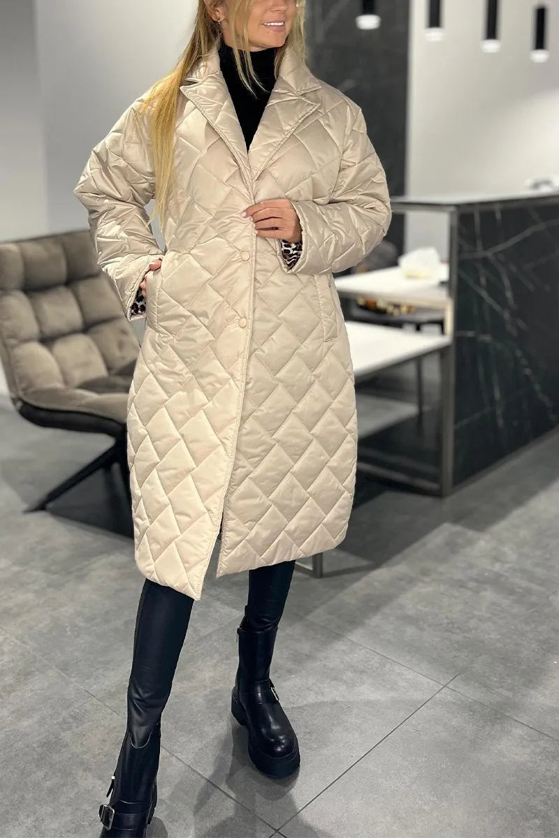 Eliana | Manteau Matelassé Réversible