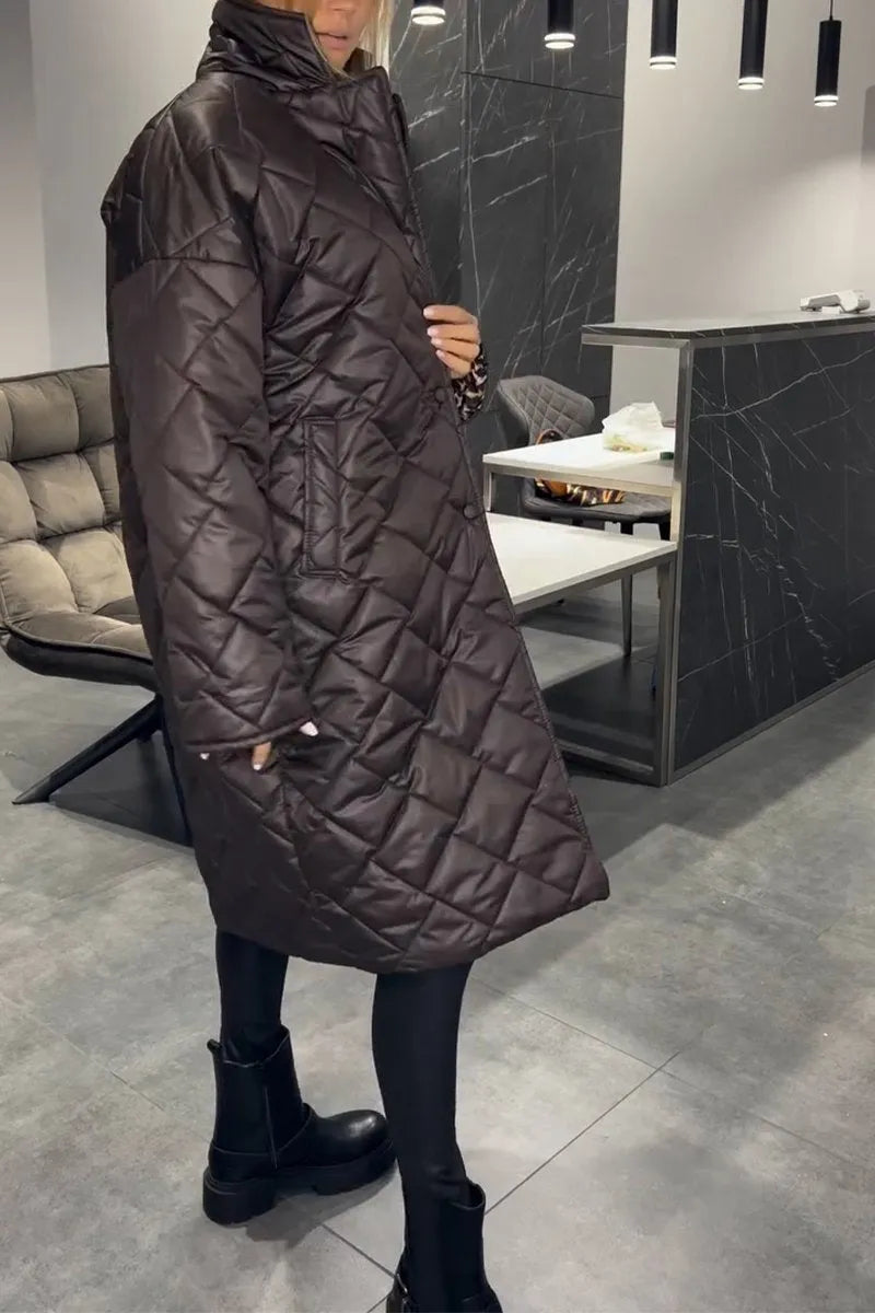 Eliana | Manteau Matelassé Réversible