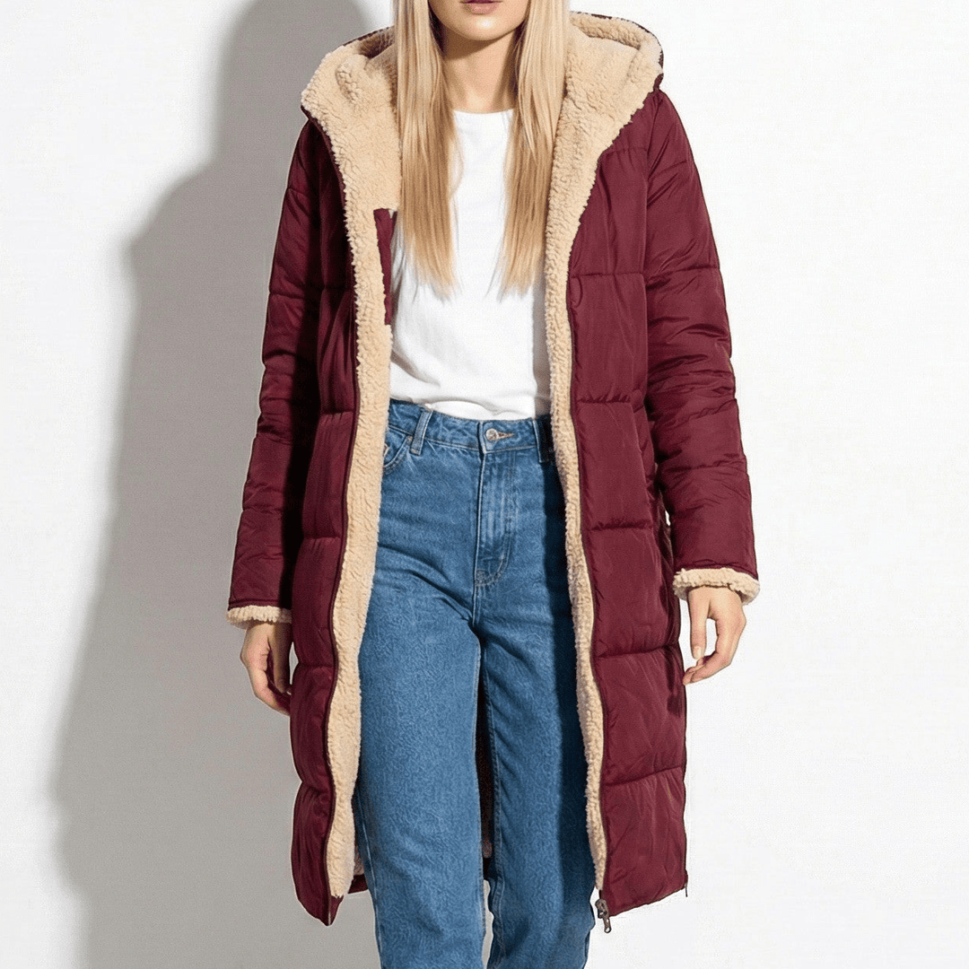Valentina | Manteau Long d'Hiver