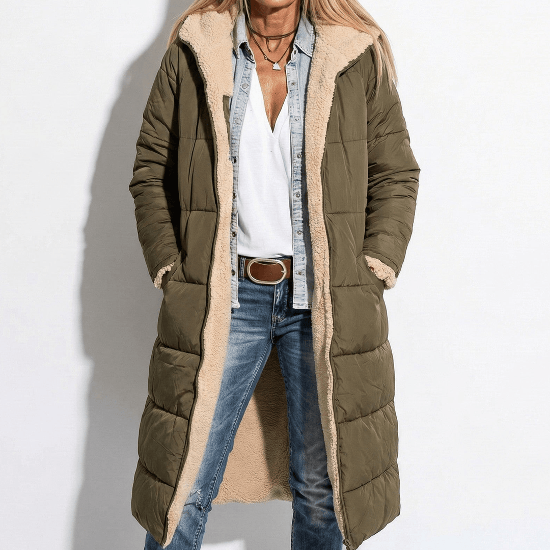 Valentina | Manteau Long d'Hiver