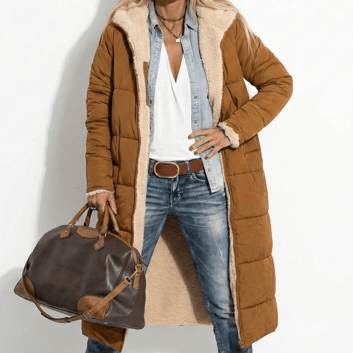 Valentina | Manteau Long d'Hiver