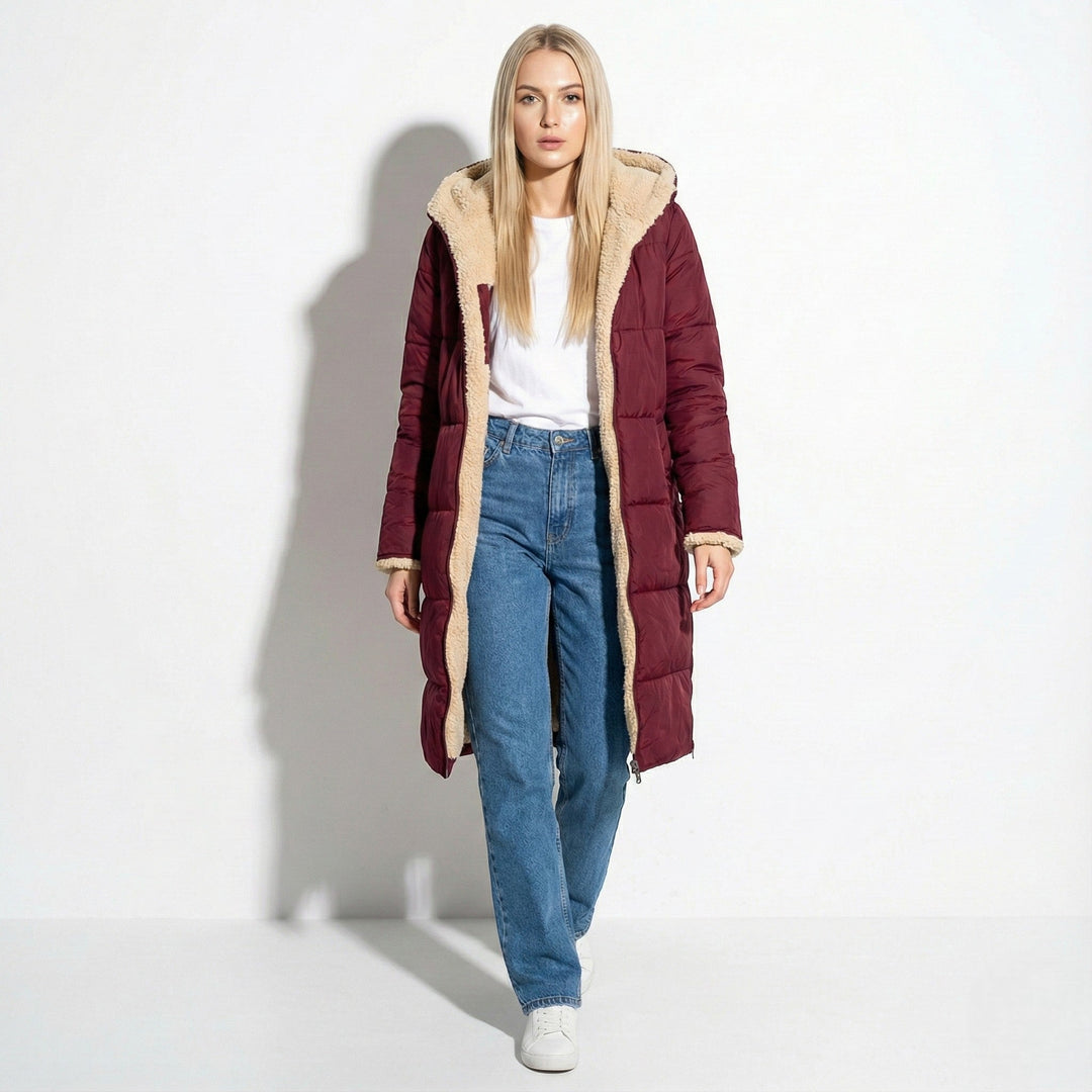 Valentina | Manteau Long d'Hiver
