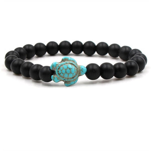 Unique Natural Stone Beads Turtle Bracelets