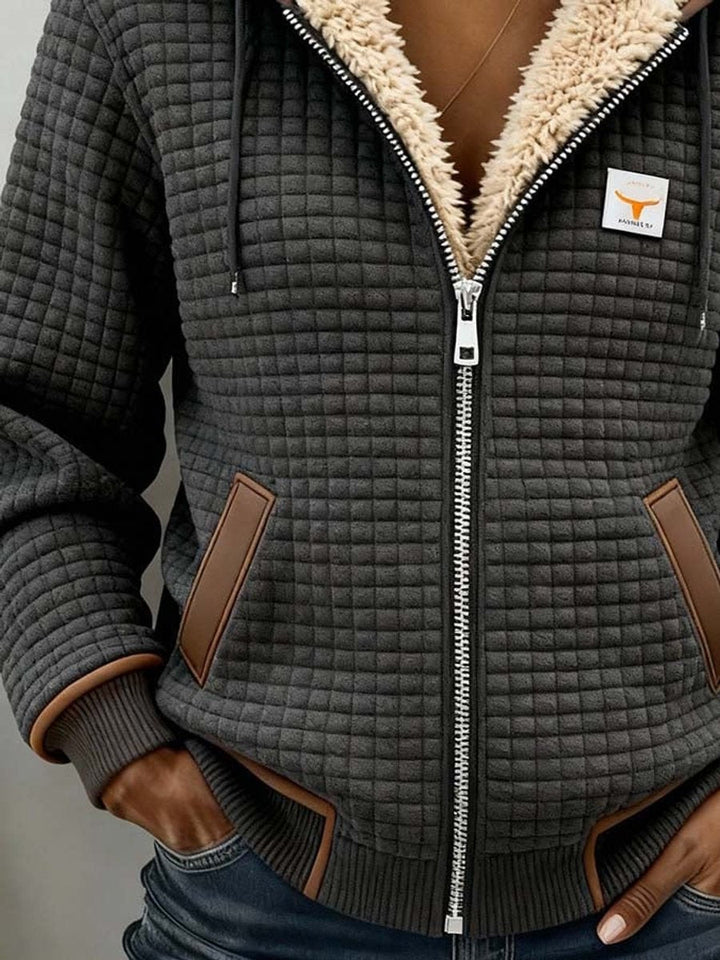 Veste Matelassée à Capuche pour Femme Camille