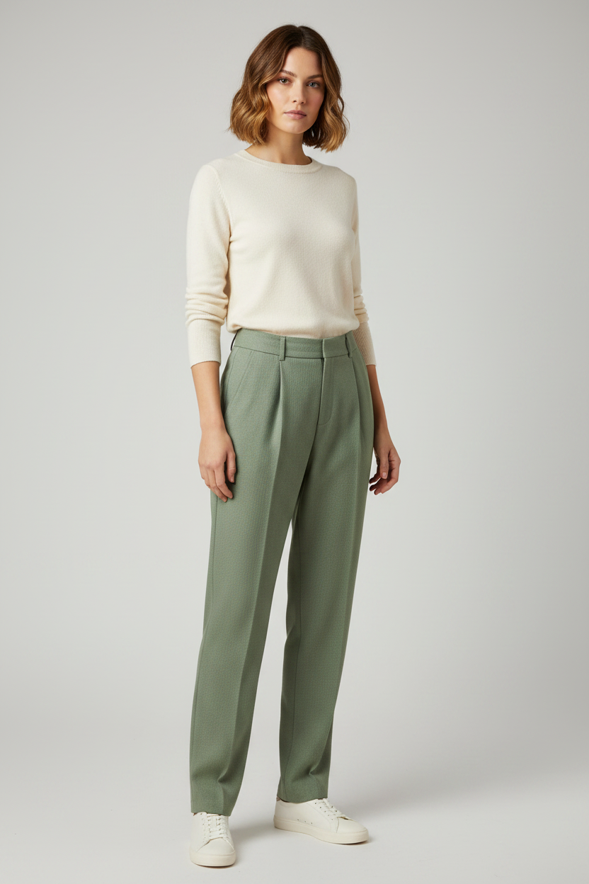 Calista | Pantalon d'Été avec Ceinture Élastique